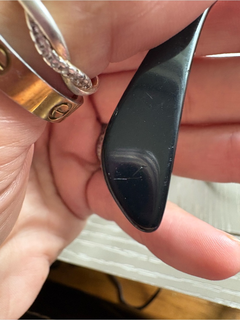 Prada Black Oversized Cat-Eye Sunglasses - Women - Picture 12 of 15